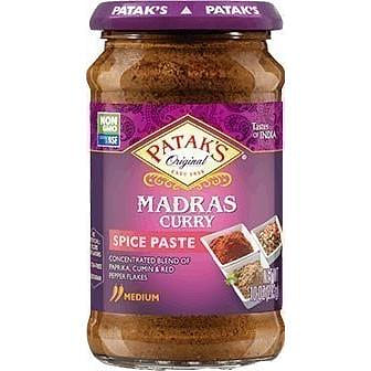Patak's Madras Curry Paste (Medium), 10 oz bottle 10 oz