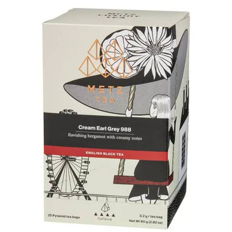 METZ Cream Earl Grey Tea 25 pack