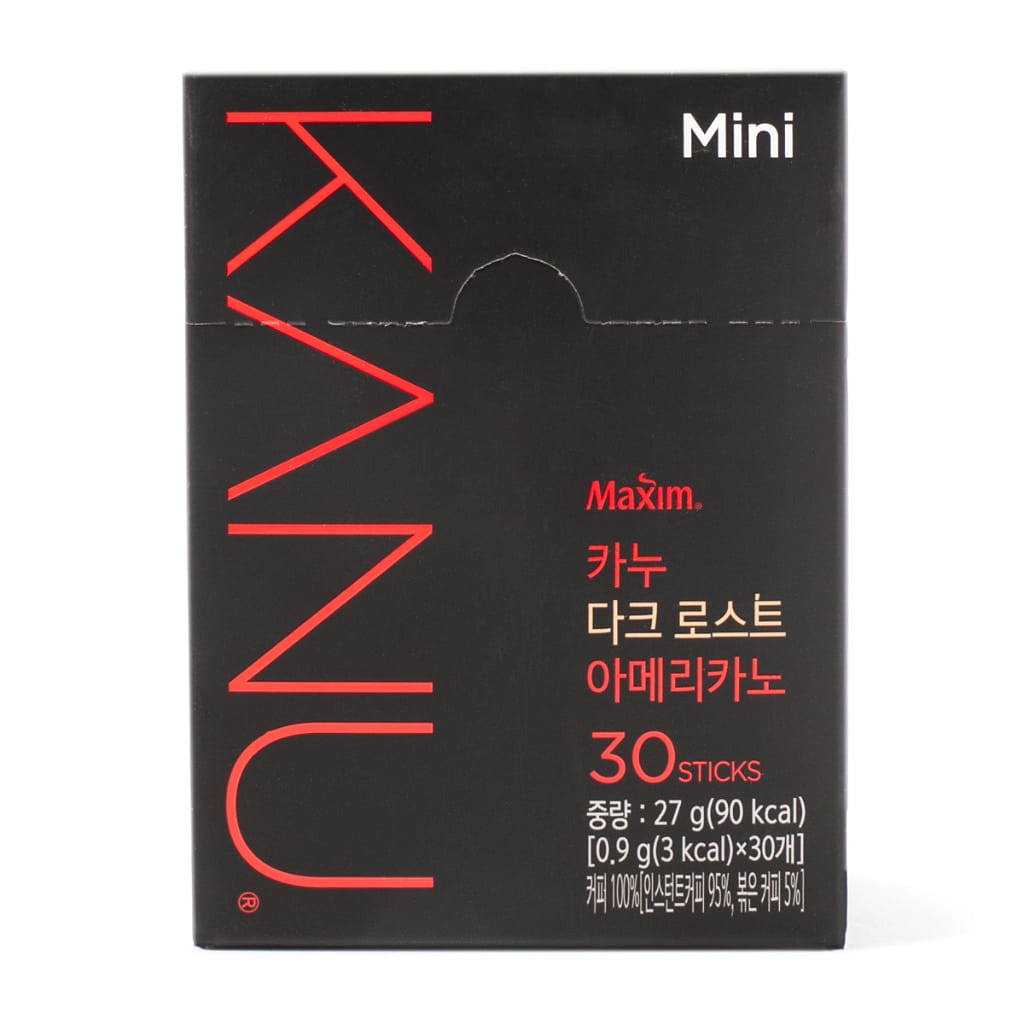 맥심 카누 다크 로스트 아메리카노 미니 30개입 0.03 온스*30 팩