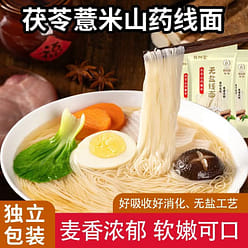 Poria coix seed and yam noodles 40g*10 bags 400 g