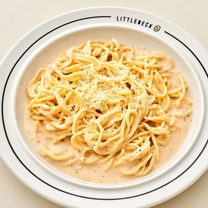 Little neck pollack roe cream pasta 0.68 lb