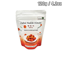 Korean Cubed Radish(Kakkdugi) Kimchi 120g 1 pack