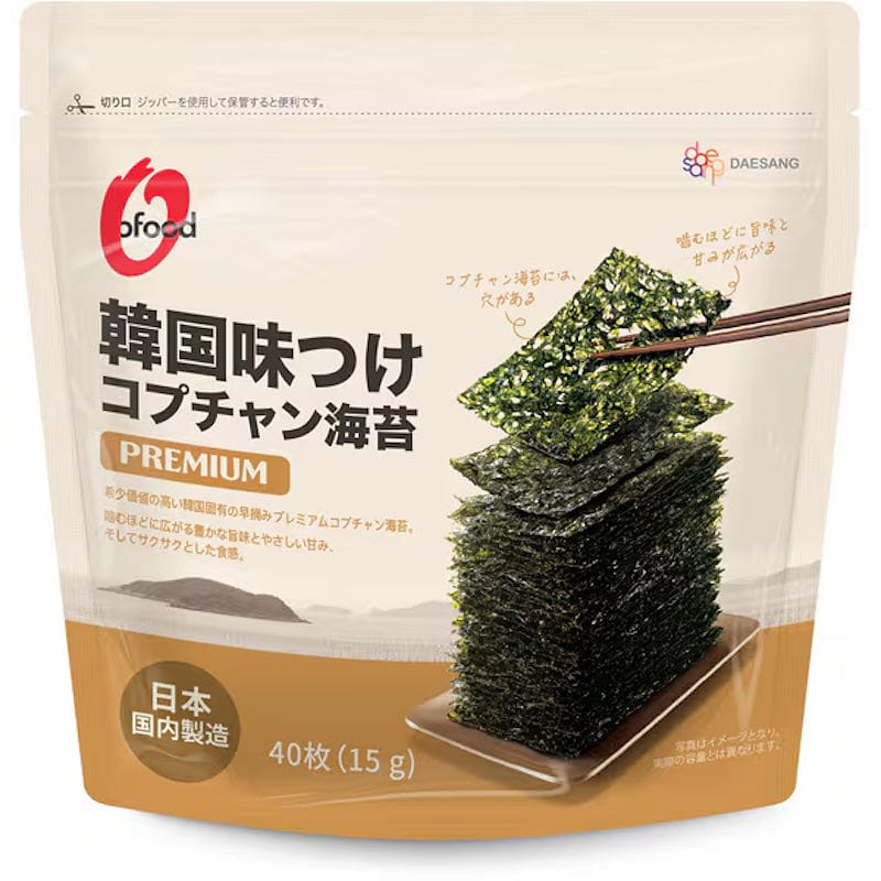 O'Food Korean Seasoned Gopchang Nori 15g 1 each