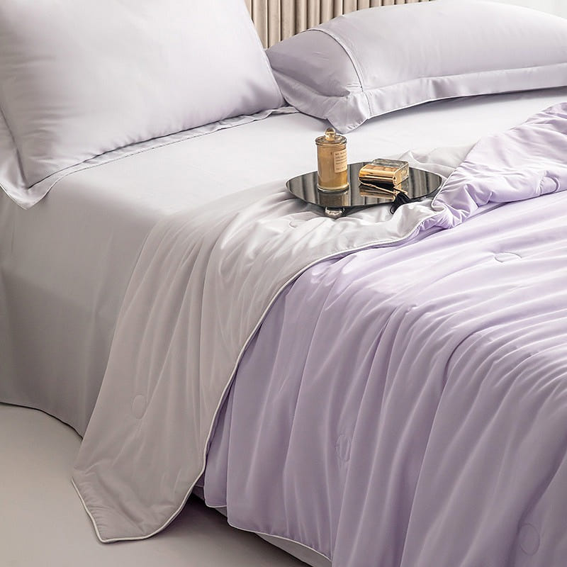 Ice Cream Cooling Comforter Light Purple Double 2000 그램