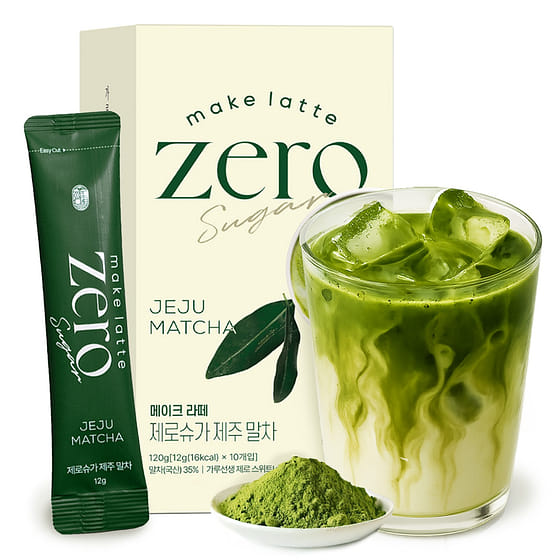 weee_health_Matcha Powder for Latte Zero Sugar Easy 10 Sticks 10 各