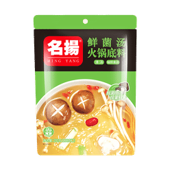 Mingyang fresh mushroom soup hotpot bottom material broth is delicious and not s 200 g
