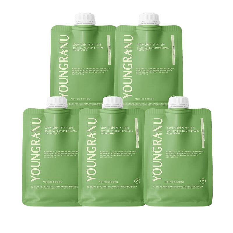 YOUNGRANU Protein RT Shake MugwortLatteFlavor5bags 45 g