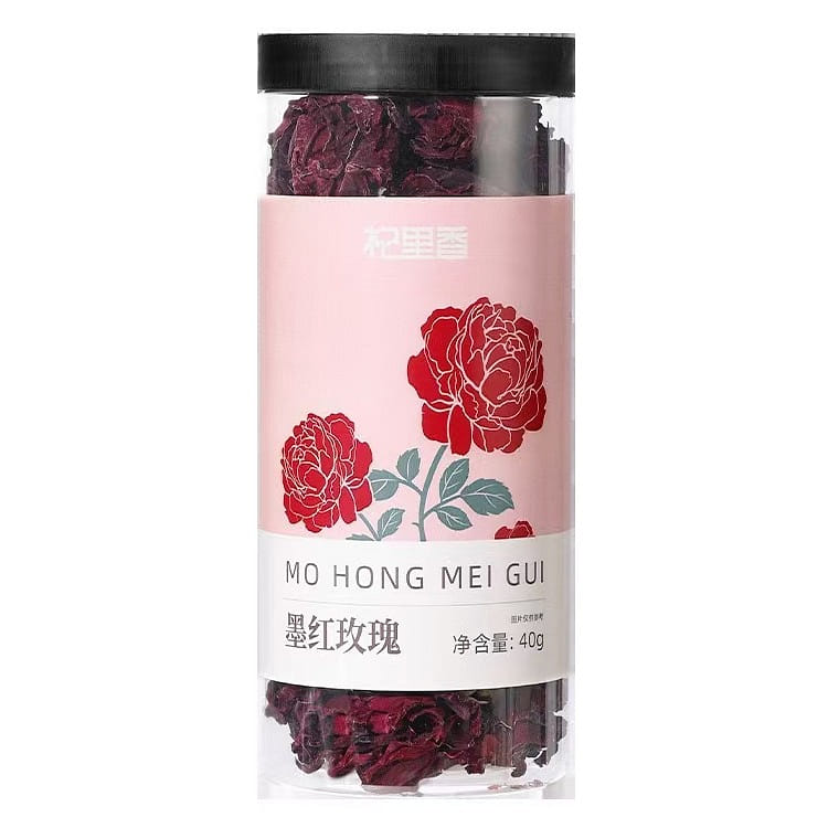 杞里香 墨红玫瑰 一杯茶一朵玫瑰花 泡水养生花茶 40 克