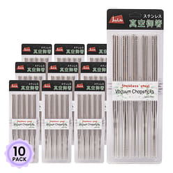 JoyLife Premium Stainless Steel Chopsticks 9" 1 each*10 pack