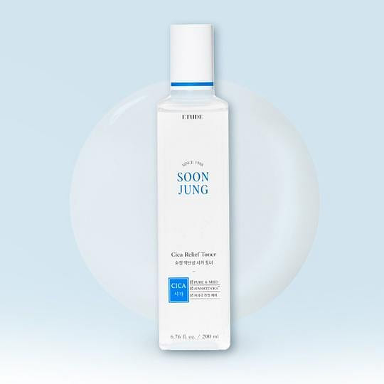 [EtudeHouse] SoonJung Cica Relief Toner 200ml 200ml 1 개
