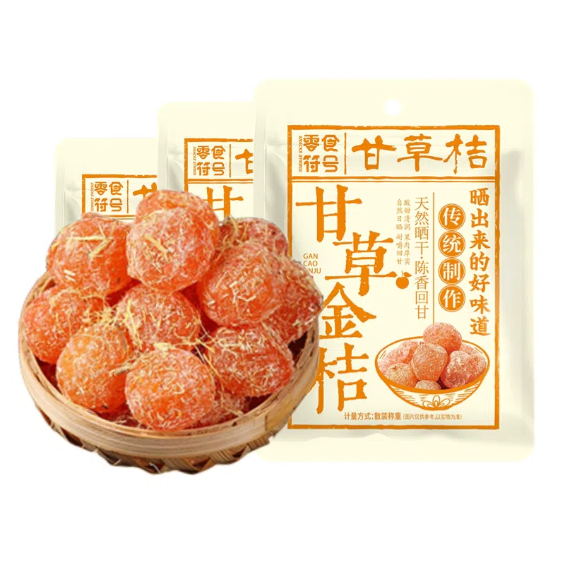 Dried licorice kumquat100g *1 bag 100 กรัม