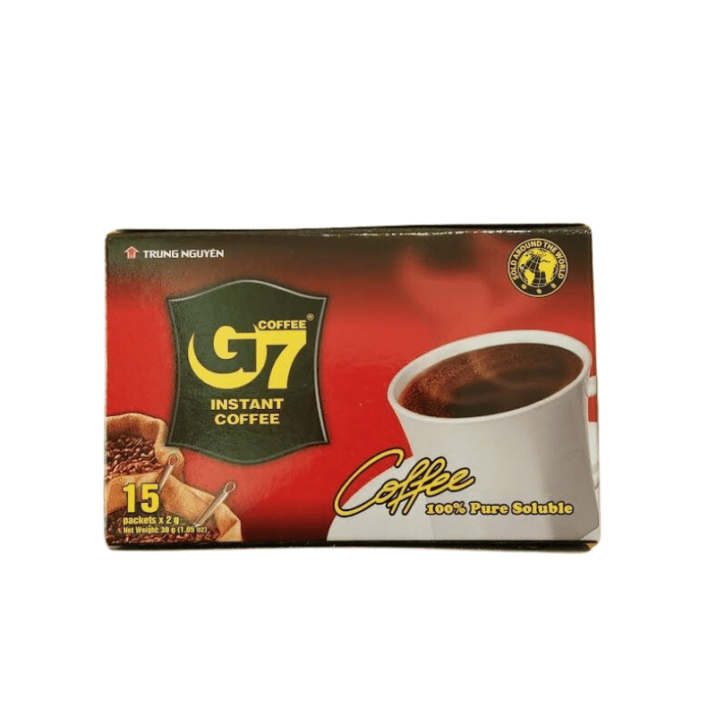 Trung Nguyen G7 純黑速溶咖啡 100% 純可溶 1.05 盎司