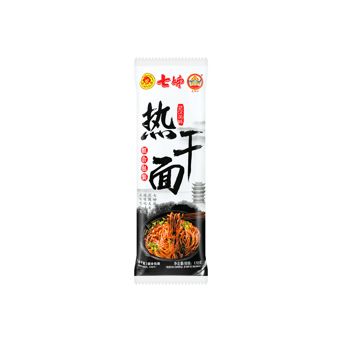 Authentic Wuhan-Style Hot Dry Instant Noodles 170 그램