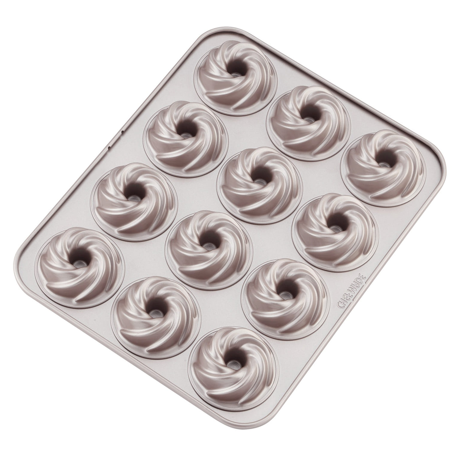 CHEFMADE 12-Cavity Cyclone Non-Stick Oven Cake Pan 1 each