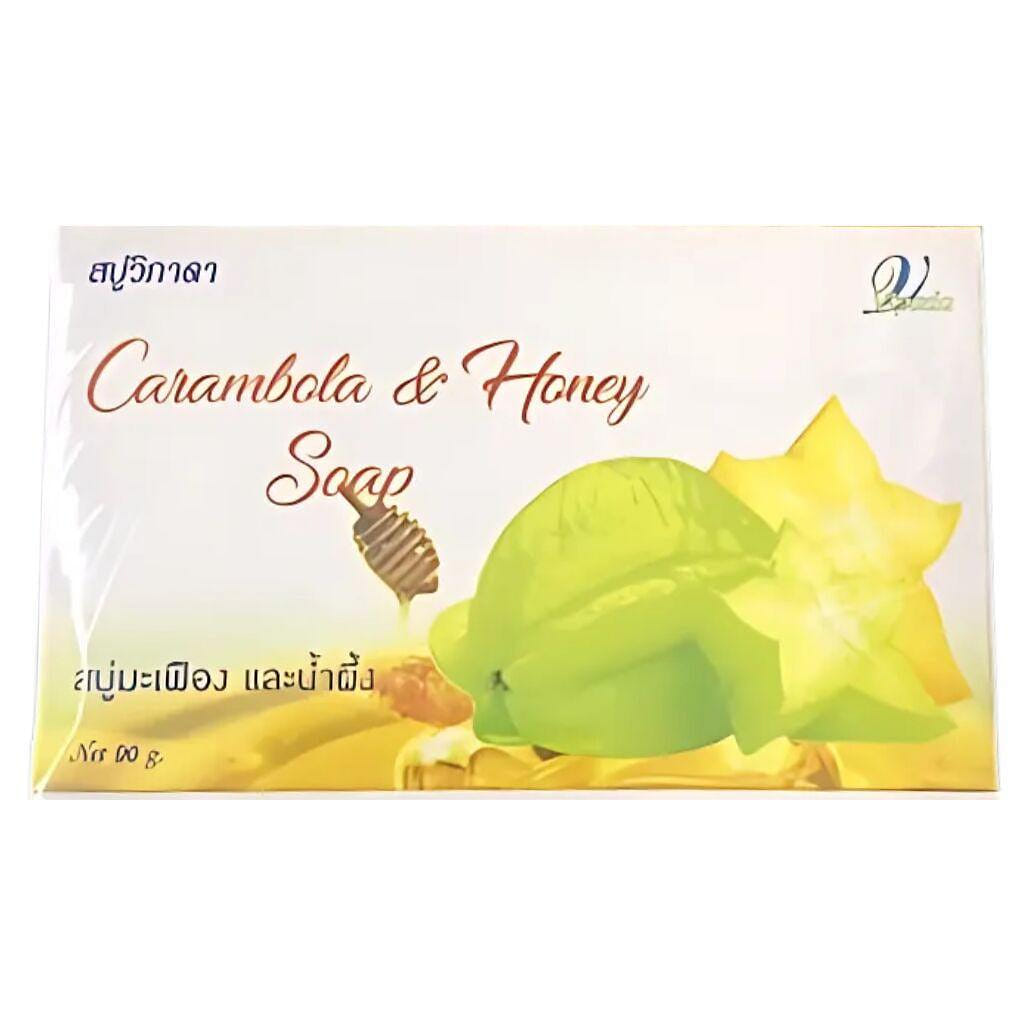Vipada Carambola Honey Soap 90g 1 each