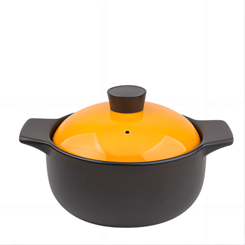 Qing Exhibition 6.0L Korean-style Ceramic Soup Pot Ramdom Color(Green/Pink/Yello 1 อัน