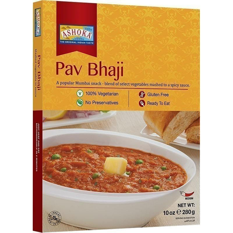 Ashoka Pav Bhaji (Ready-to-Eat), 10 oz box 10 oz