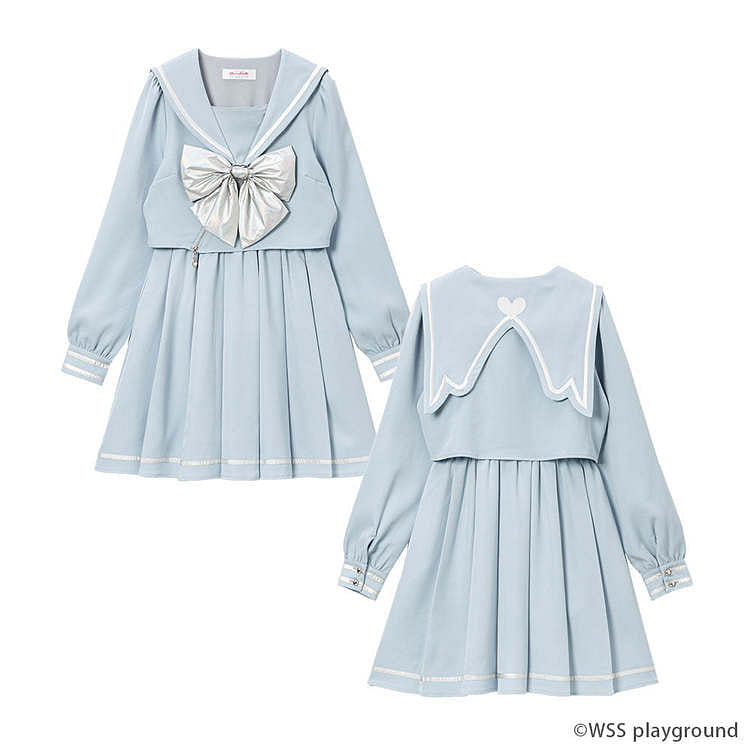 DearMyLove Angel Dress Blue L