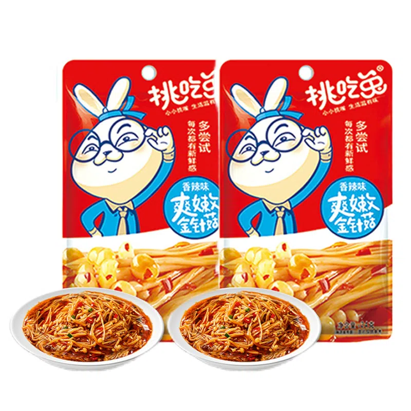 Spicy Enoki Mushrooms 24g * 5 packs 120 g