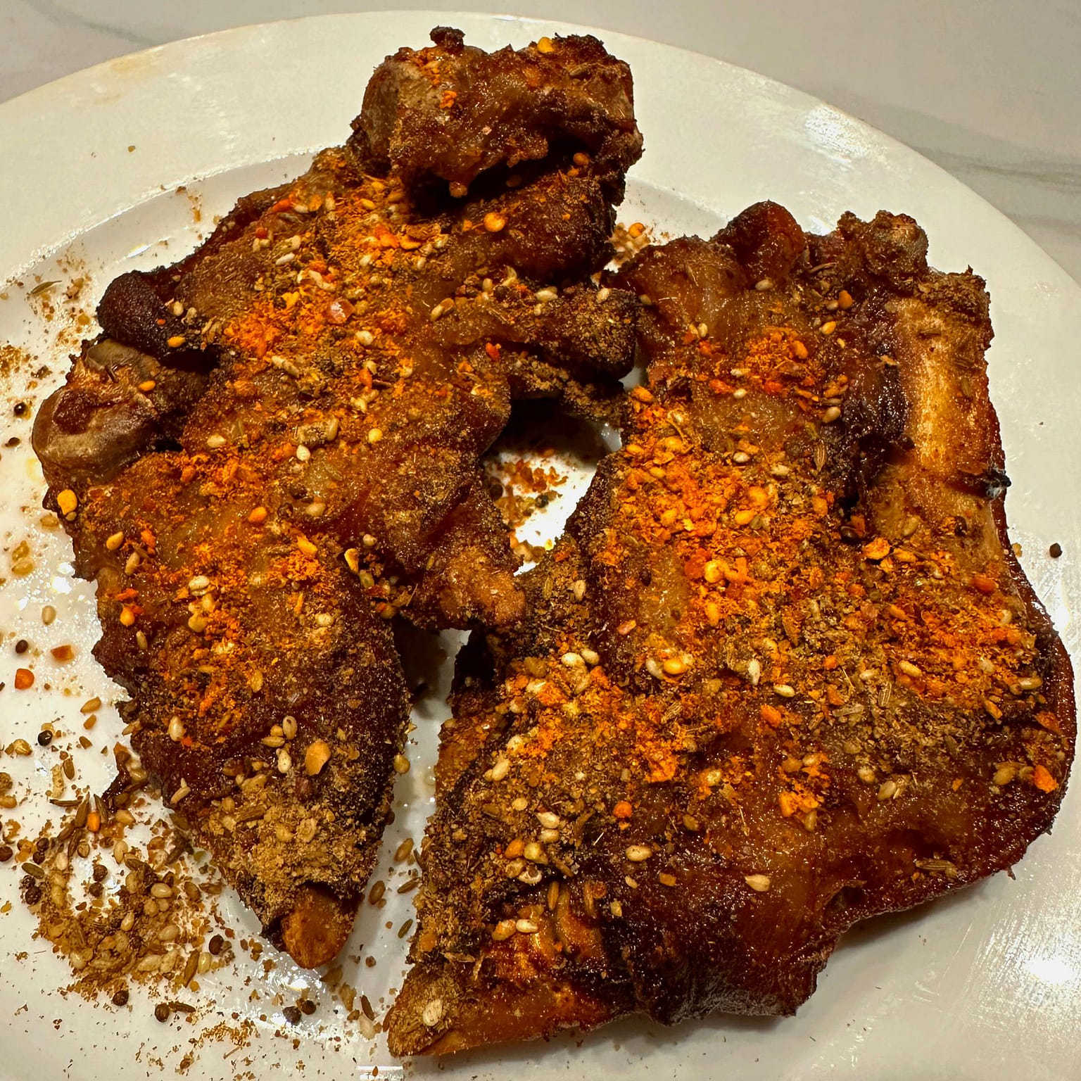 Roasted Pork Feet spicy 1 each