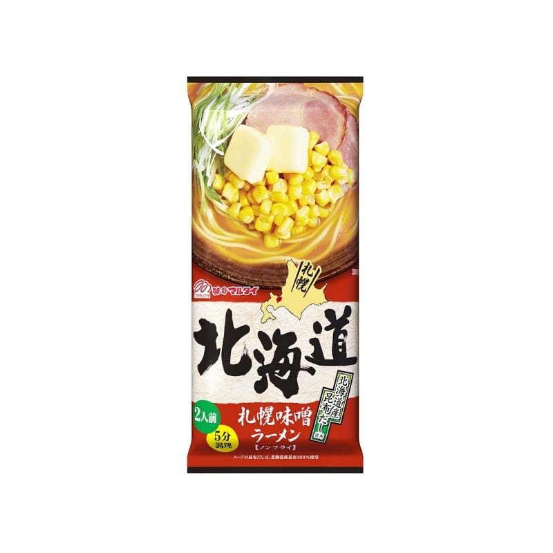 Marutai Hokkaido Sapporo Miso Ramen 216g 1 ส่วน