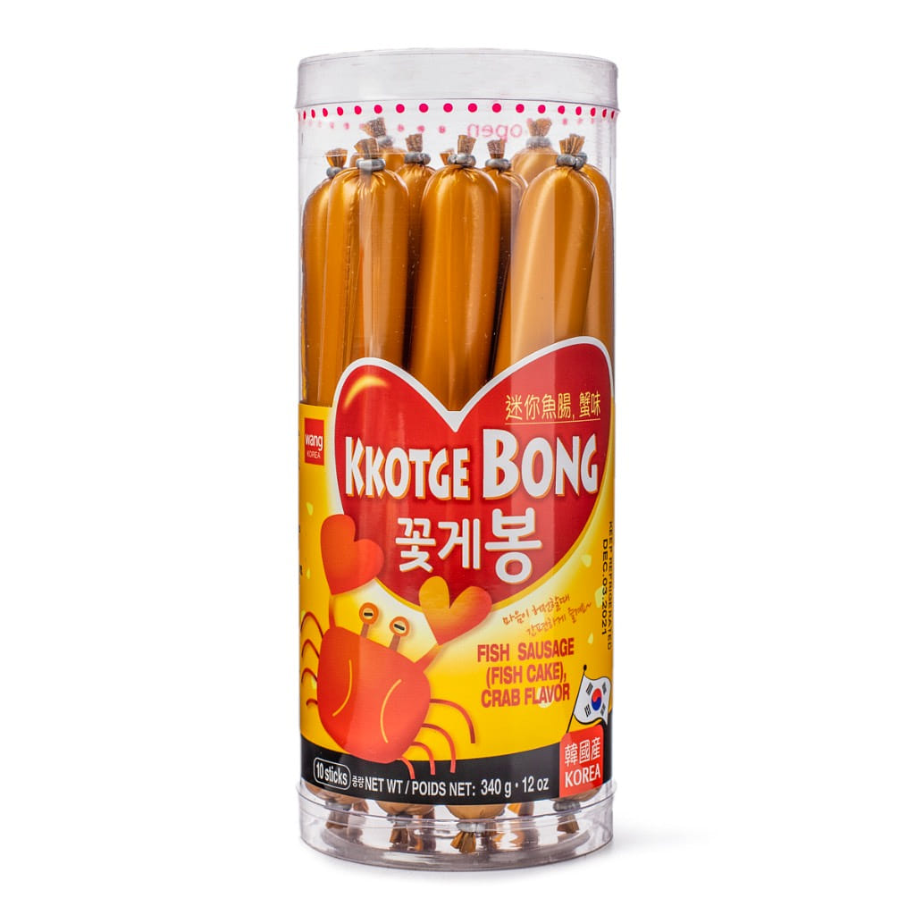 Wang Korea 迷你魚腸 蟹味 10根 340 克