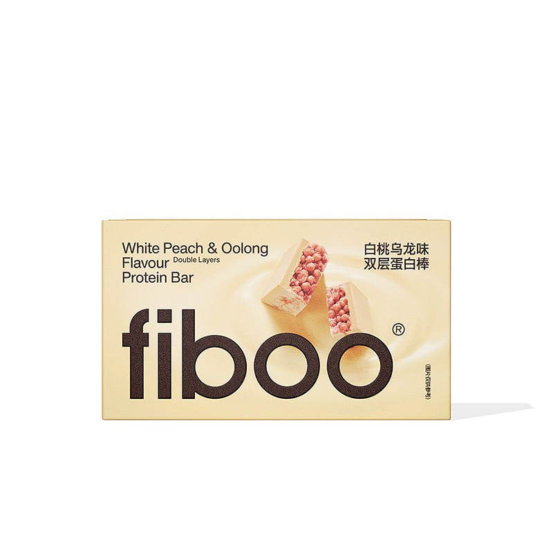 FIBOO Protein Bars #White Peach & Oolong Flavor3ps 75 g
