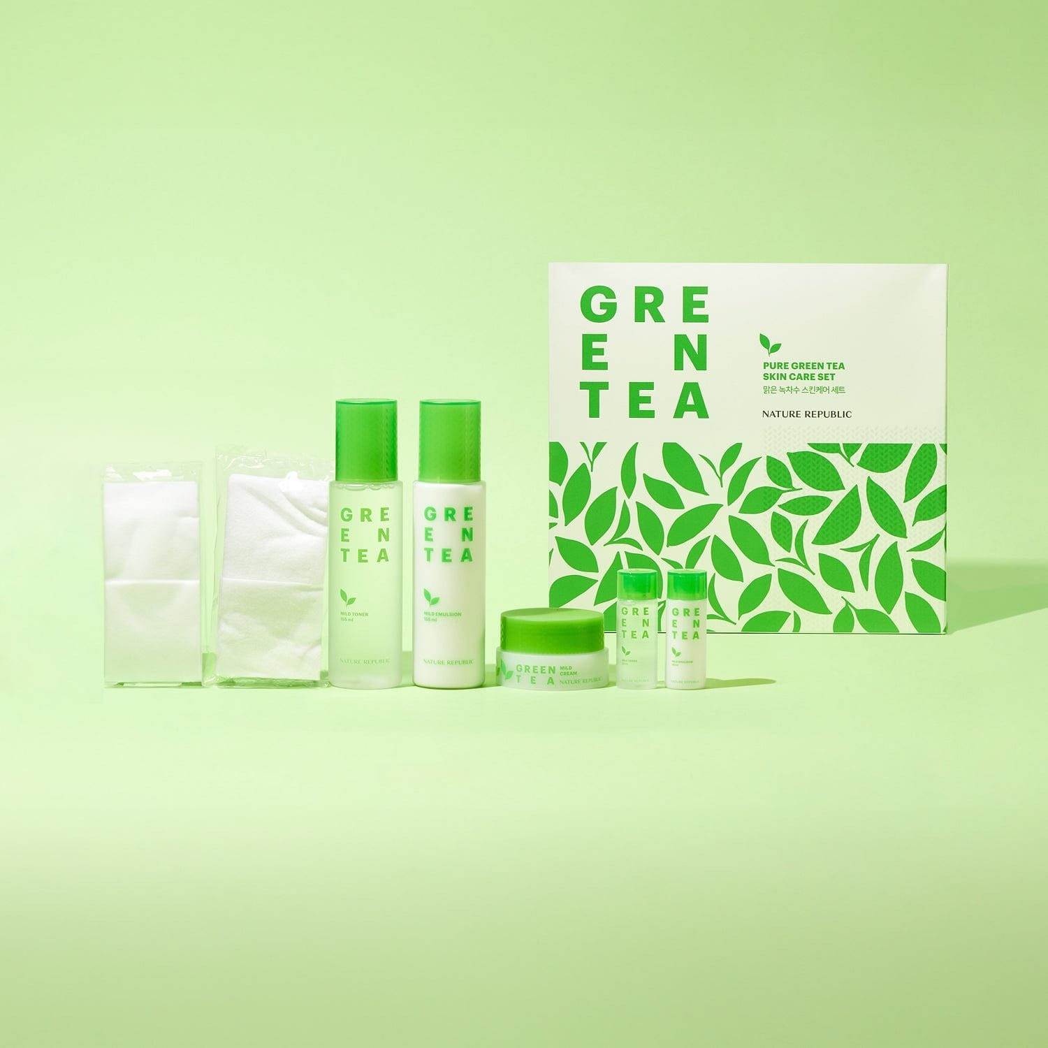 Pure Green Tea Skin Care Set 70 g