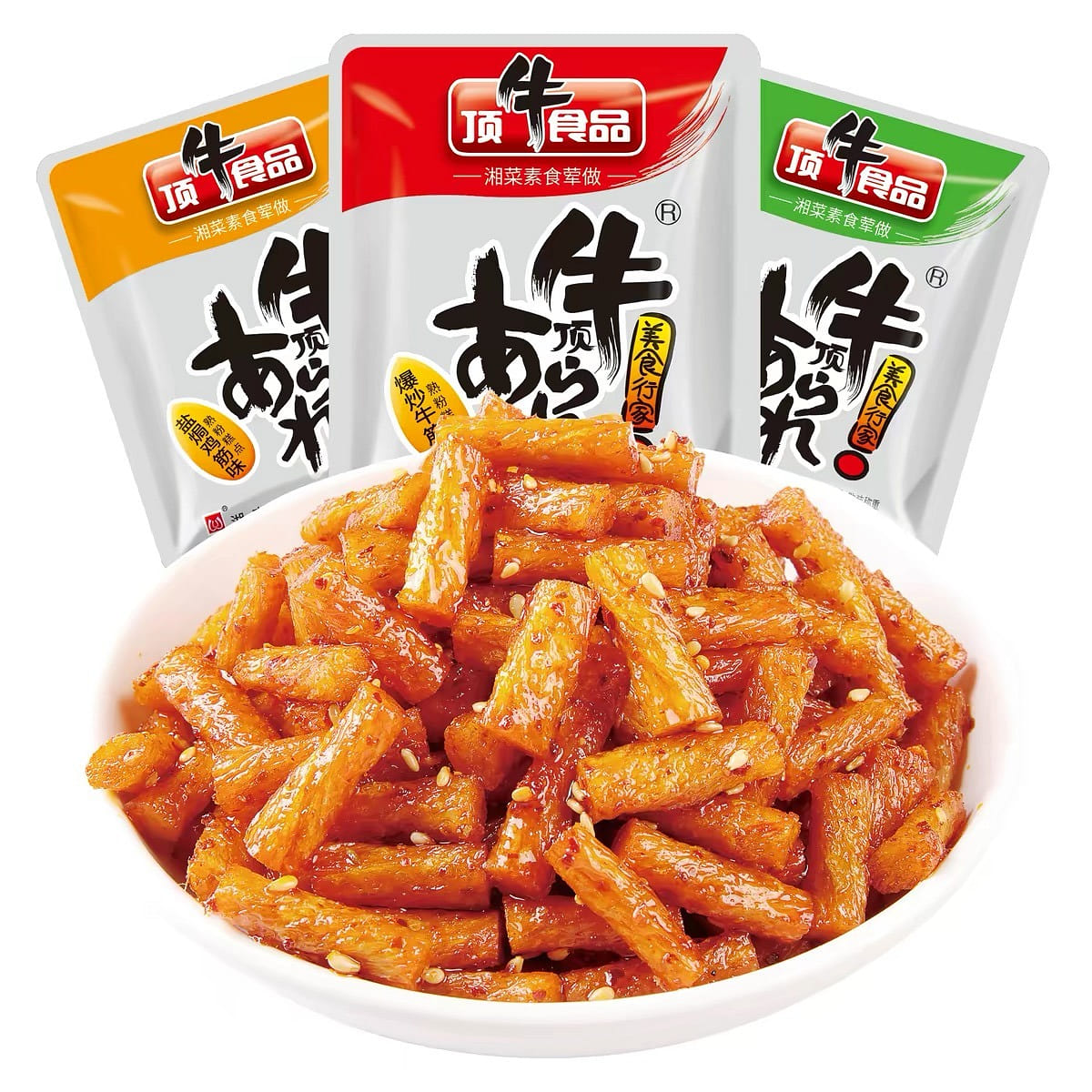 Dingniu Salt-Baked Spicy Strips (Spicy Snacks) 318 g