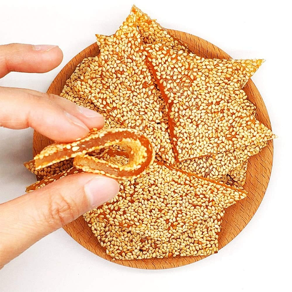 Childhood Snacks Soft Chewy Sticky Sesame Candy 1 each