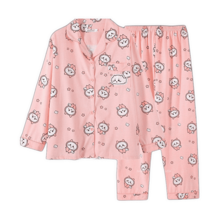 Get [Ship from CN] Chiikawa Pajamas Long Sleeve Home Wear