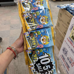 10 Packs of Paldo Roasted Seaweed Pororo 5 g