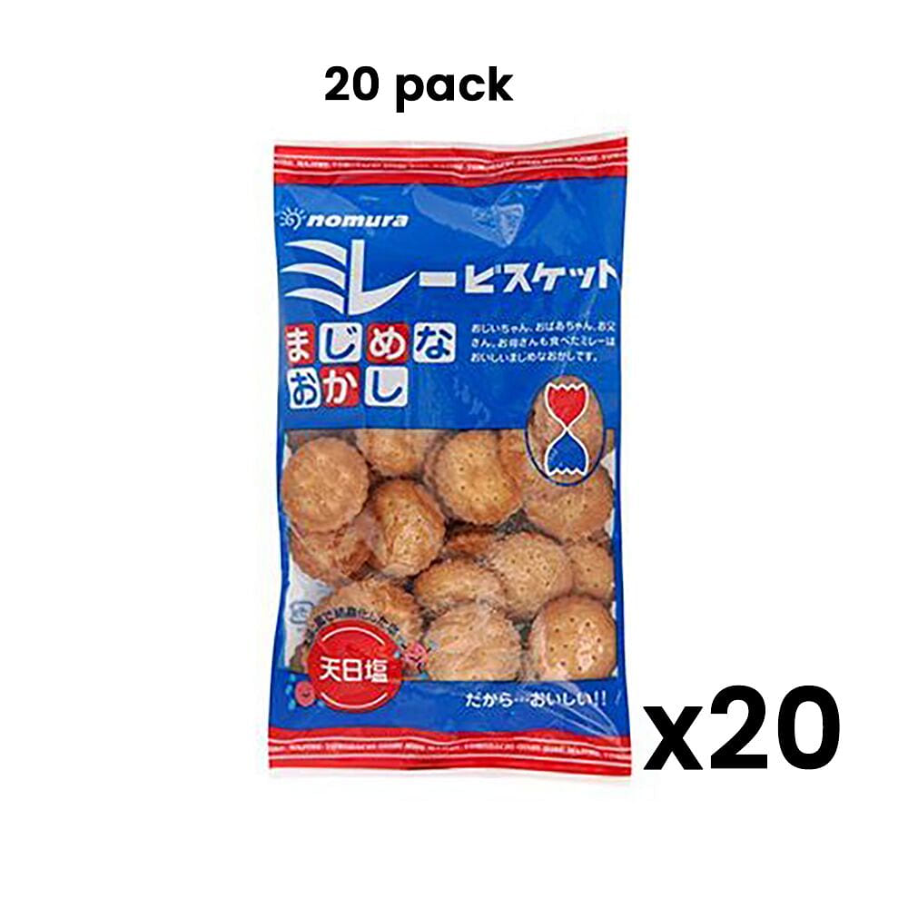 [Great Value 20 Packs]Nomura Millet Salty Biscuits 2400 グラム