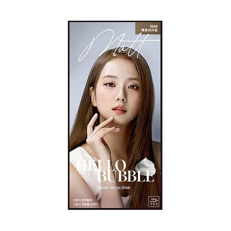 Get Hello Bubble x BLACKPINK Hair Dye 8MB Matt Brown Delivered