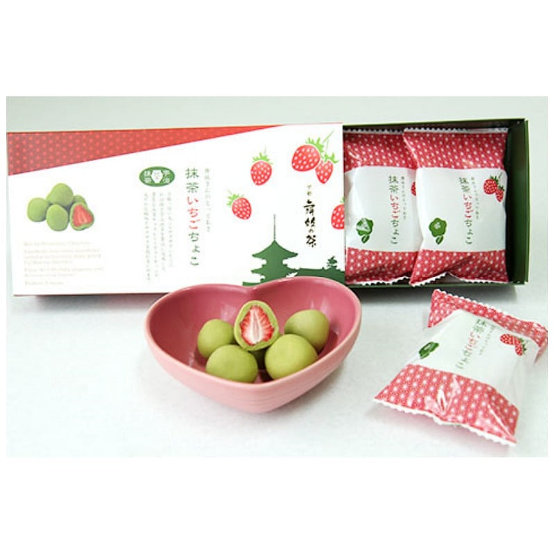 Maikocha Honpo Matcha Strawberry Chocolate 120g 1 กล่อง
