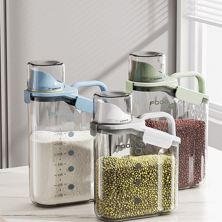 Multi-Use Organizer Large Light Green Bins 2.8L 1 개입