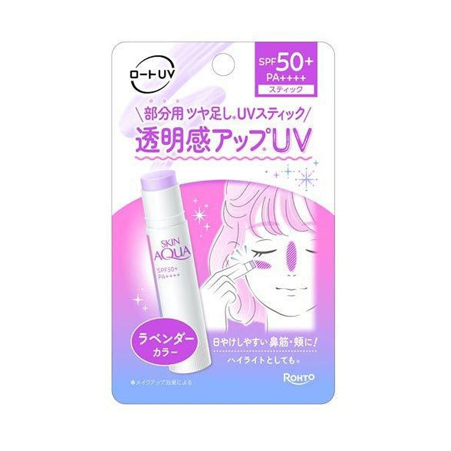 SKIN AQUA Tone Up UV Stick Lavender SPF 50+ PA++++ 4.3 กรัม