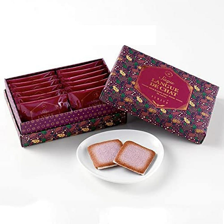 Get ISHIYA Hokkaido Biscuits 12pcs Red Wine Flavor Delivered