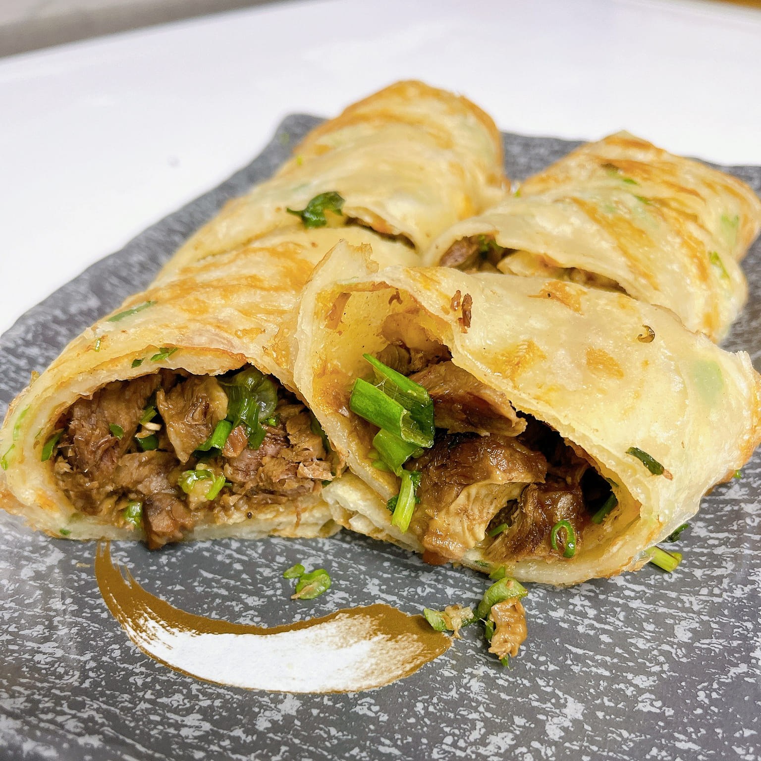 Beef Roll Pancake 1 each