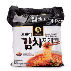 GS25 OMORI Kimchi Stew Ramen 5.64 oz*4 pack