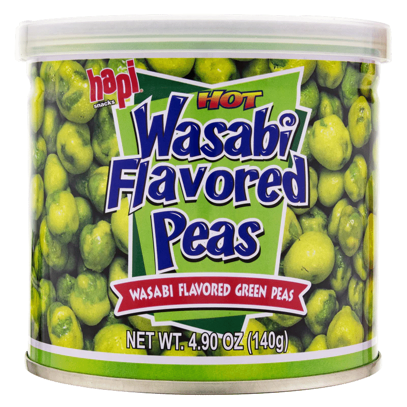 Hapi Snacks Hot Wasabi Flavored Peas 4.9 oz 1 개