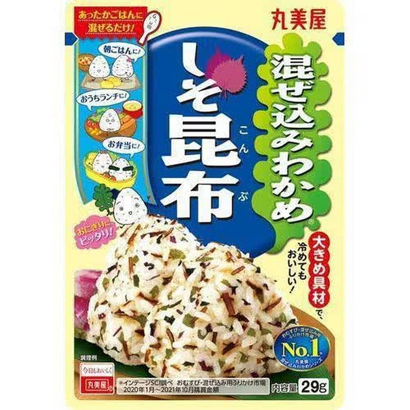 Marumiya Wakame Seaweed Shiso Kombu 29g 1 ส่วน