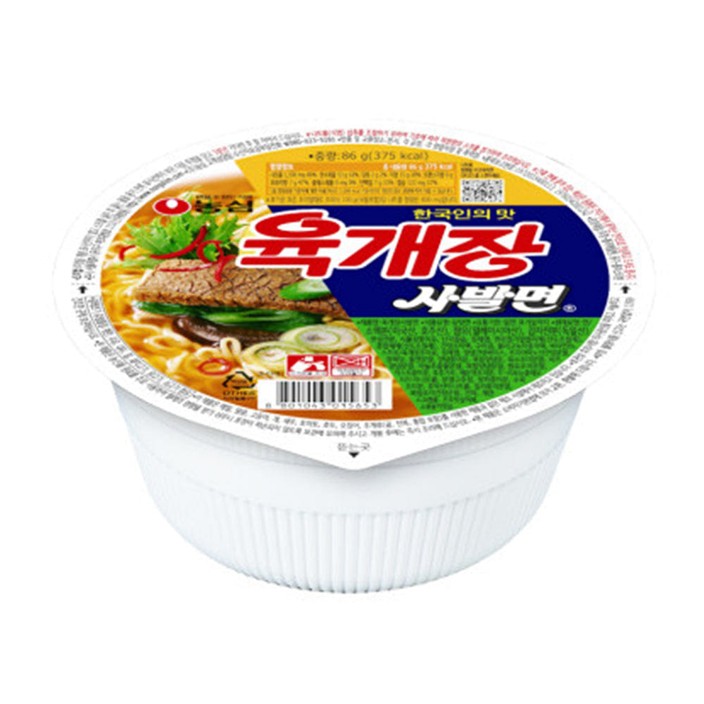 Nongshim Yukgaejang Cup Noodle Soup 86 g