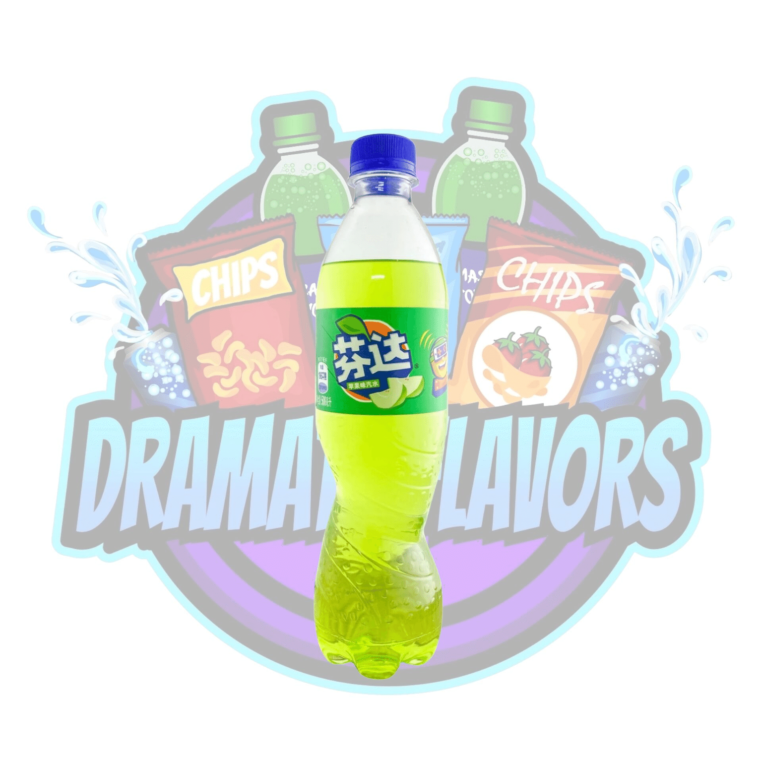 Fanta Green Apple 540 g