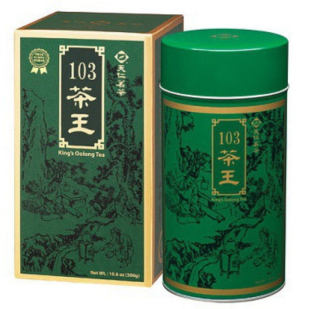 Taiwan [Tenren's Tea] 103 Tea King Qingxiang Ginseng Oolong Tea 300g 1 개
