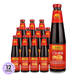 Lee Kum Kee Oyster Sauce with Dried Scallop 18 oz*12 pack