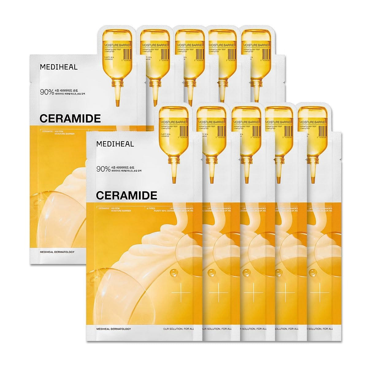 Mediheal Ceramide Essential Sheet Mask 10pcs 10 개입