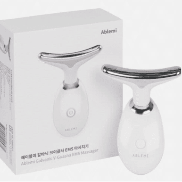 Get Ablemi Galvanic V-Guasha EMS Face Lifting Massager Delivered