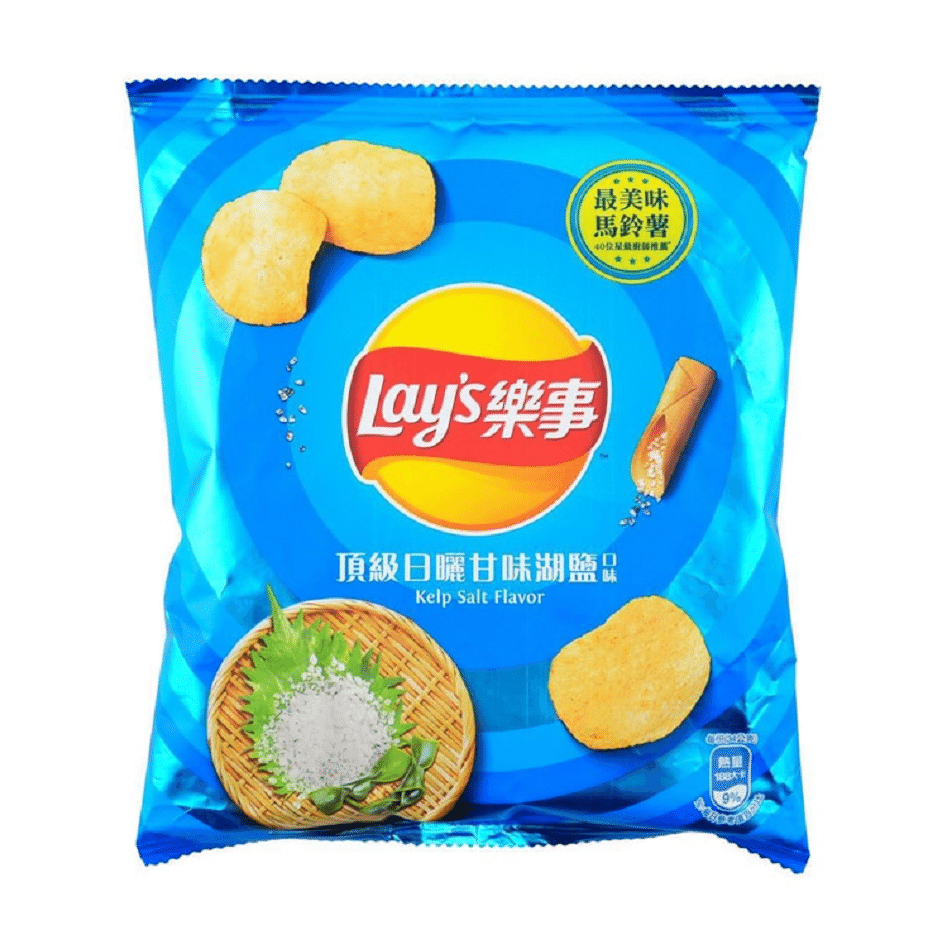 Lays Sun-dried Sweet Lake Salt Potato Chip34g 1 phần