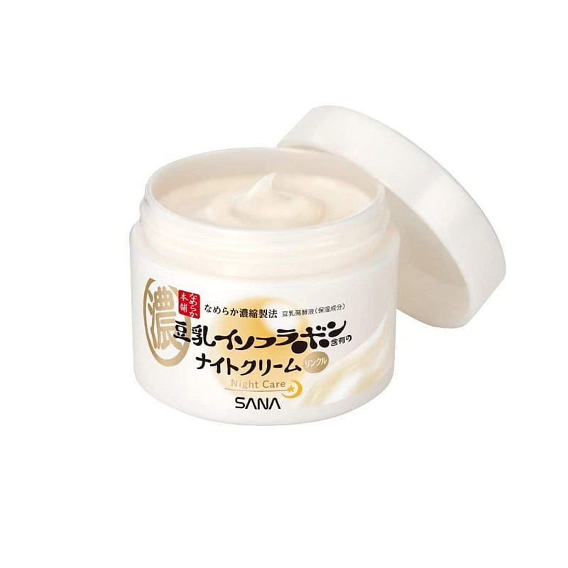 SANA Nameraka Honpo Wrinkle Night Cream 50g 1 ส่วน